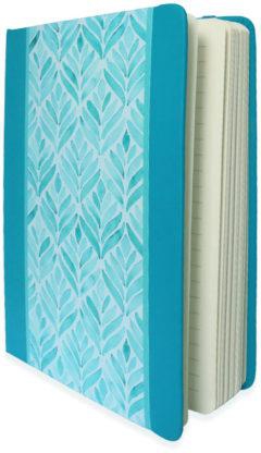 Turquoise Watercolor Notebook – Large