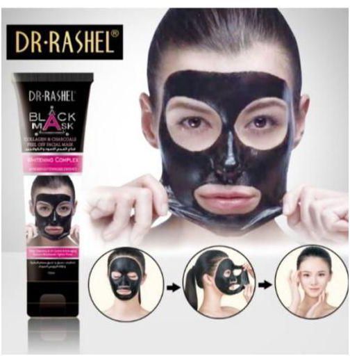 Dr. Rashel Peel Off Black Mask, With Collagen And Charcoal-100ml