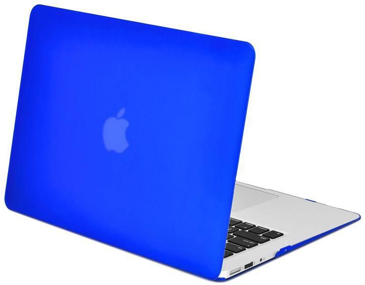 Ozone Rubberized Matte Hard Case Cover For Apple Macbook Air 13 Inch A1466 / A1369 - Blue