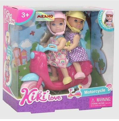 Kiki Love Doll Set - Motorcycle