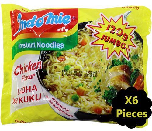 Indomie Chicken Flavour Noodles 120g{6pcs}