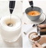 Milk Frother Handheld USB Rechargeable Electric Foam Maker with 2 Stainless Whisks