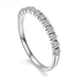JewelOra Sterling Silver 925 Cubic Zirconia 8USA Ring Model YO101816