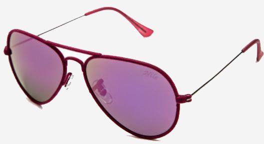 Nile Women Aviator Style Sunglasses - Purple