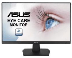 ASUS 23.8 Inch, 75Hz, 5Ms, FHD LED IPS Eye Care Office Monitor, Black - VA24EHE