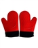 Generic Silicone Heat Resistant Glove - Red/Black