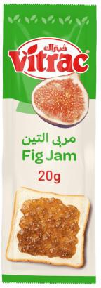 Vitrac Fig Jam Sachets- 20 gm- 24 sachets
