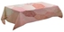 Stone Texture Pattern Table Cover Pink