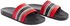 Onda Ajax Slide Slipper for Men (Single Size) (Black * Red, numeric_40)