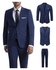 Fashion Men Official Suit (Business-official)-blue
