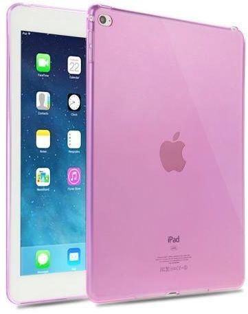 HAWEEL Slim Transparent TPU Protective Case for iPad Air 2 Pink