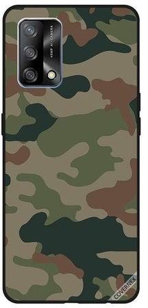 Protective Case Cover For OPPO A74/F19 4G Camouflage