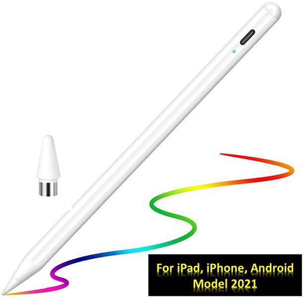 Rechargable Active Digital Pen 1.2mm Latest Gen. 2021 For IPad Pro, IPhone, Android Models