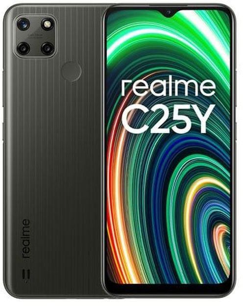 realme C25Y - 6.5-inch 64GB/4GB Dual SIM Mobile Phone -Metal Grey