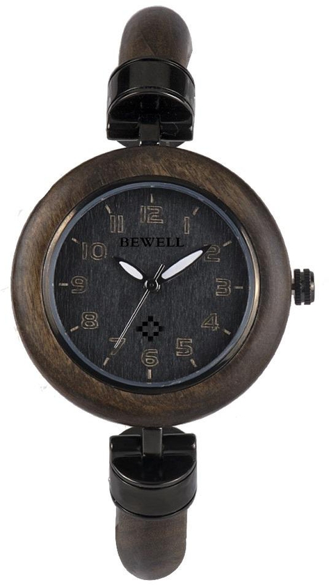 Bewell CW151a1 Real Wooden Watch Japan Movement + Free Wood Box (4 Colors)