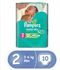 PAMPERS BABY DRY PAMPERS SIZE 2 MINI 3-6 KG 10'S