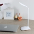 Fashion Wind Desk Light Touch Sensor Switch 3-Level Adjustable Brightness Free Twisted Tube USB Plug Eyes Protest Desk Lamp-White