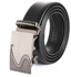 Men's Luxury Automatic Buckle Black Leather Belts