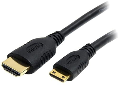 StarTech.com HDACMM2M 2 m High Speed HDMI Cable with Ethernet - HDMI to HDMI Mini- M/M
