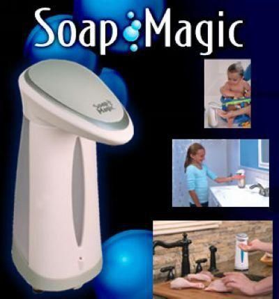 Soap Magic Cleaning Tools & Accessories Hands Soap Dispenser(White)