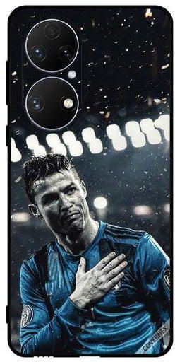 Protective Case Cover For Huawei P50e Ronaldo Thanking To Crowed For Scoring