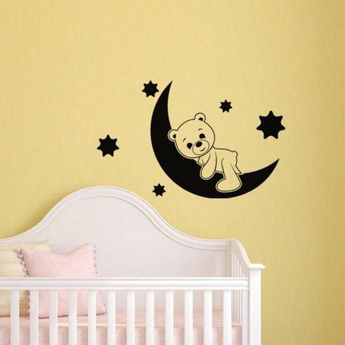 Decorative Wall Sticker - Moon And Pooh