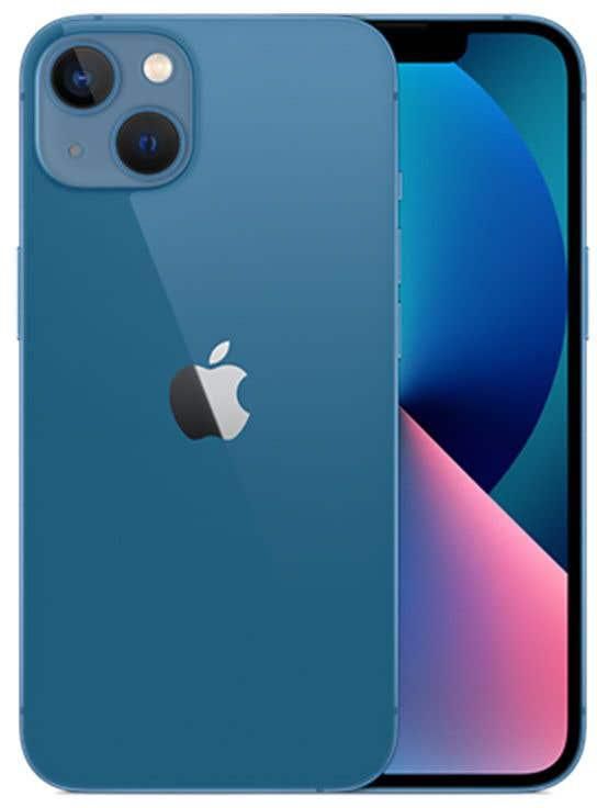 Get Apple iPhone 13 with FaceTime, 128GB, 4GB RAM - Blue with best offers | Raneen.com