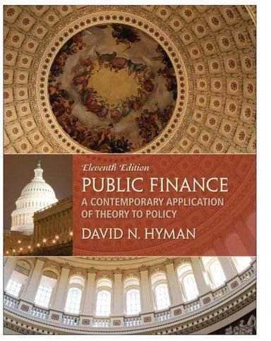 Public Finance hardcover english - 26-Jul-13