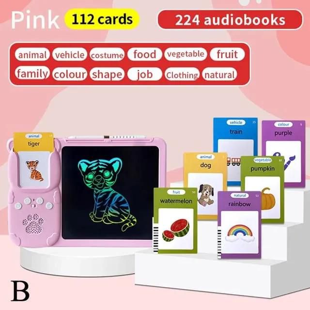 Talking Flash Cards Educational Toys, Sensory Toys /Learning Toys for Kids - Montessori Toys Flash Cards
