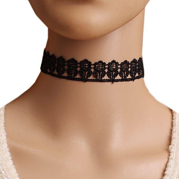 Maestro Makeover Lace Choker Necklace