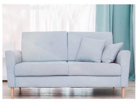 Sofa, 160 cm, Sky Blue - AD46