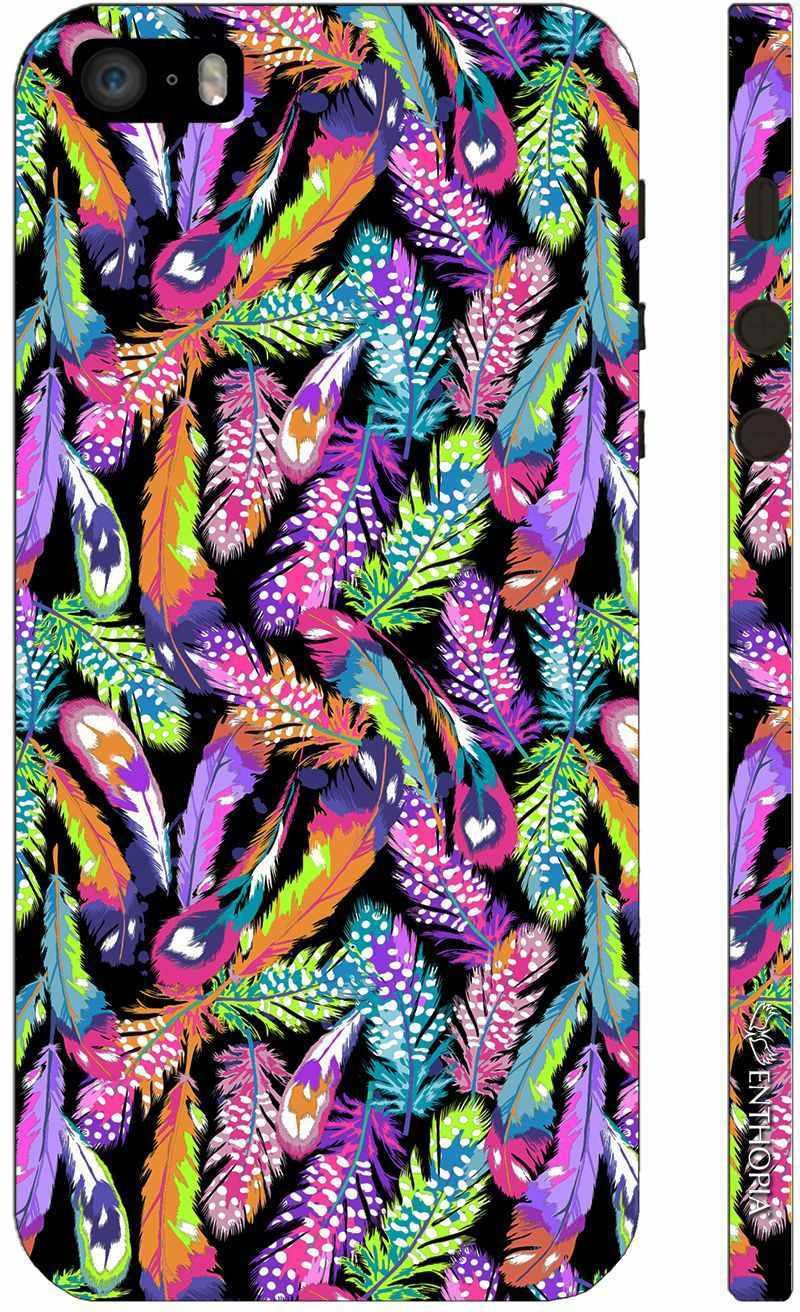 Back Cover for Apple Iphone 5/5s/SE - Feather Love
