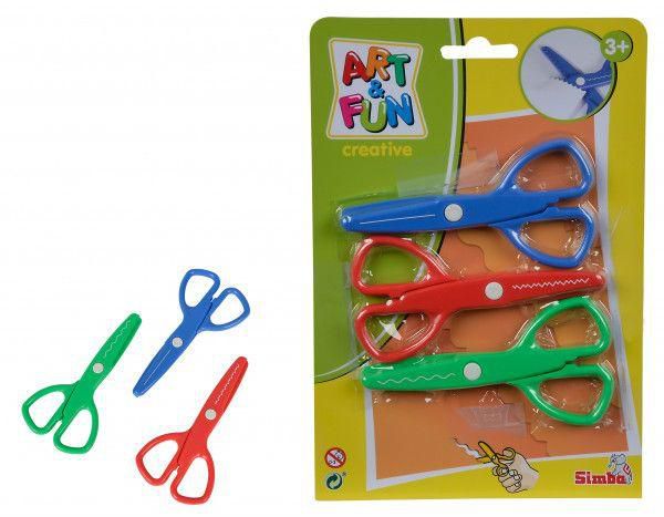Simba Art & Fun 3 Scissors- Babystore.ae