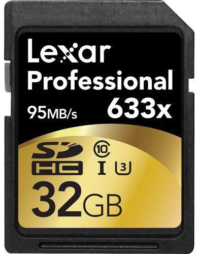 Lexar 32 GB Professional UHS-I SDXC Memory Card