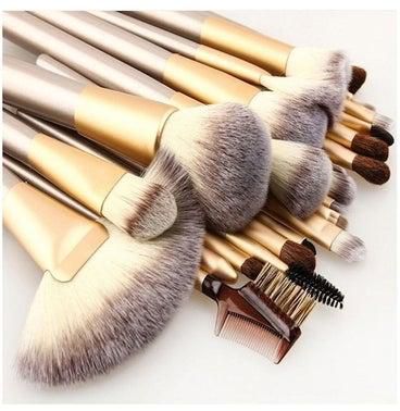 24-Piece Professional Makeup Brush Set