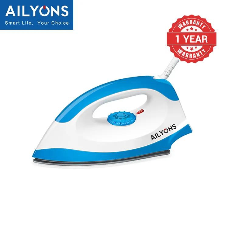 AILYONS Dry Iron Box - HD198A - White & Blue Steamers Irons【HOT！】