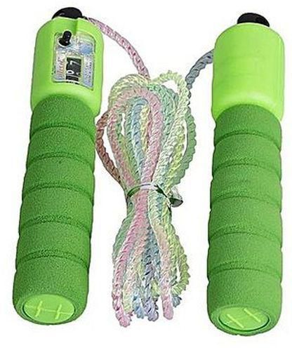 Generic Skipping Rope With Digital Counter - Green
