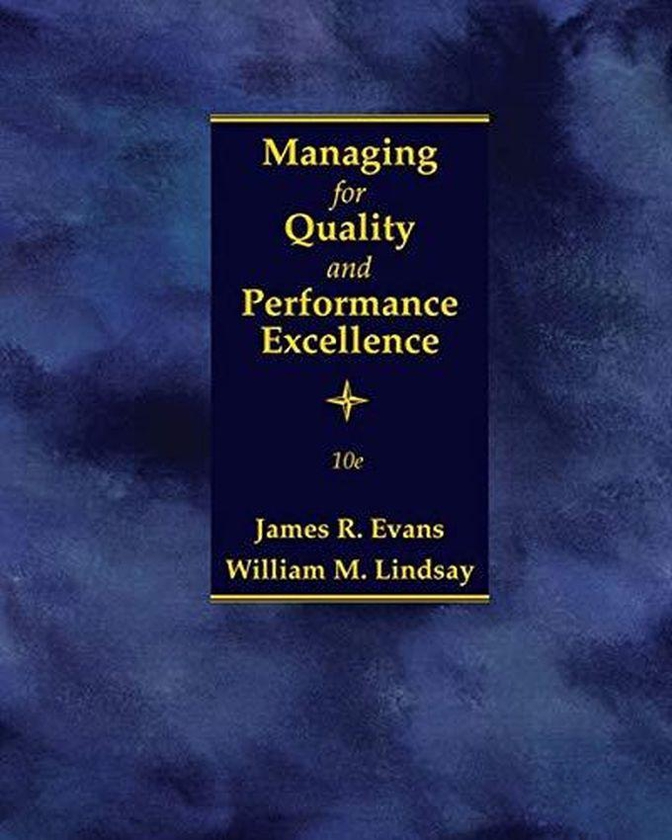 Cengage Learning Managing for Quality and Performance Excellence ,Ed. :10