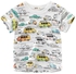 Koolkidzstore Colorful Cars Printed T-Shirts For Boys 2-10Y