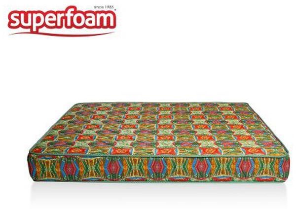 Superfoam Morning Glory Medium Duty Quilted Mattress - Multicolored