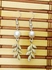 Silver Accessory Earrings With Pearl, Handmade