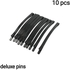 Hair Pins Hair Accessories Deluxe Pins 10 Pcs - Black