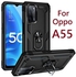 Oppo A55 - ShockProof Case (Pouch) With Magnetic Ring Holder/Stand