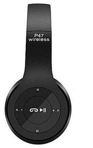 P47 Wireless Foldable Bluetooth Headphones Stereo, FM Radio Headset With TF Card Mic