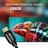 ماوسيل كيبل HDMI 8K الى HDMI 2.1 فائق السرعة 48 جيجابايت في الثانية كيبل فيديو HDMI