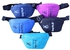 MD Stay Fit Polyester Logo Print Waist Bag With Adjustable Strap For Unisex (Blue)