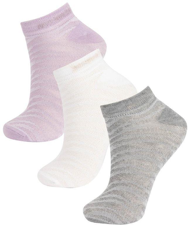Defacto Woman Low Cut Socks - 3 Pack
