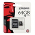 Kingston 64GB Class 10 micro SDXC  memory card