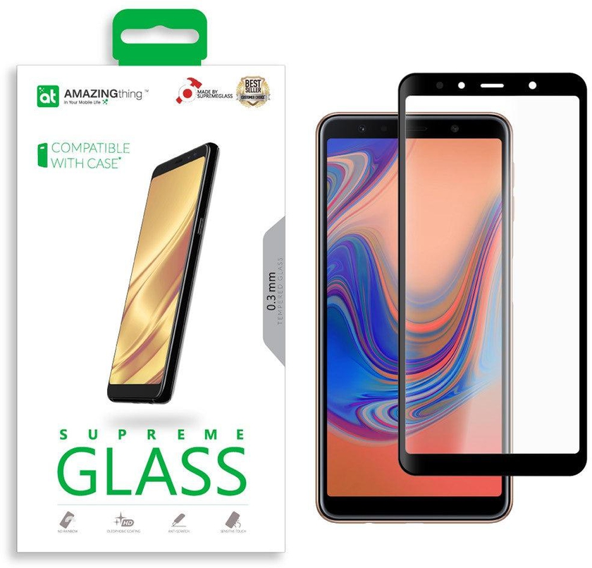 Amazing Thing Samsung Galaxy A7 2018 Full Screen Protector - Supreme Glass
