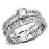 Cynosure 925 Sterling Silver Wedding Ring